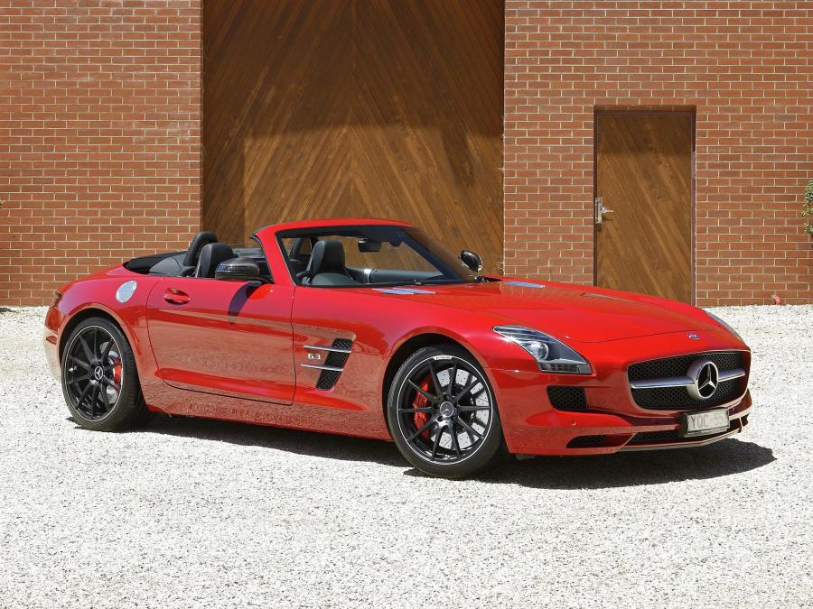  Mercedes-Benz SLS 63 AMG Roadster 2011 года  (AU) (фото 8 из 11)